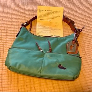 Dooney & Bourke Kelly Green Nylon Handbag